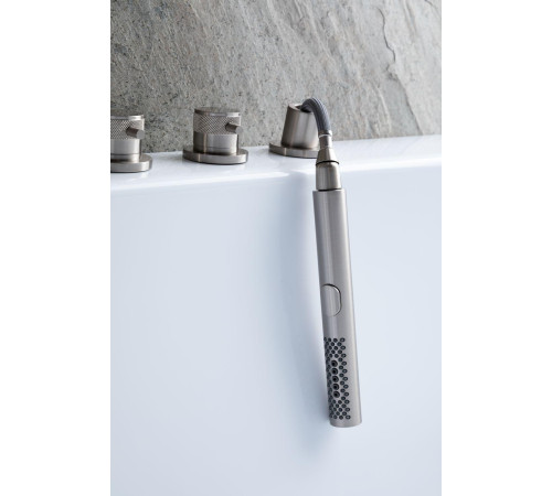 Смеситель на борт ванны Allen Brau Priority 5.31007-BN (с внутренней частью) никель браш