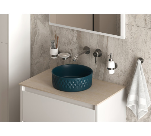 Мыльница Allen Brau Priority 6.31005-BN белый/никель браш