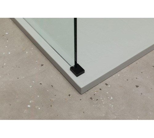 Душевая перегородка Allen Brau Infinity 1 120 3.21021.BBA черный браш