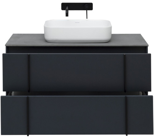 Тумба под раковину Allen Brau Reality 100 1.32007.AM антрацит матовый