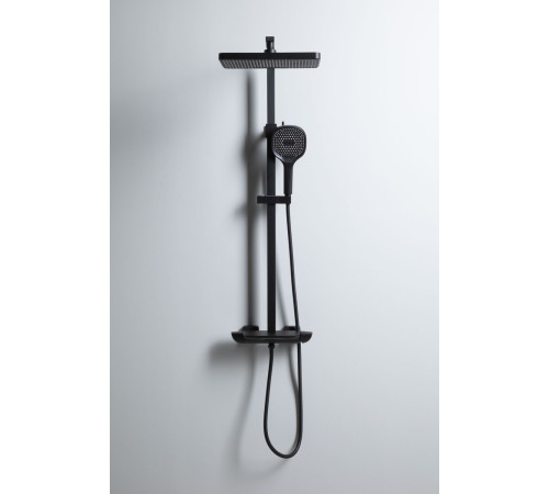 Душевая стойка Allen Brau Infinity 5.21030-31 черный матовый