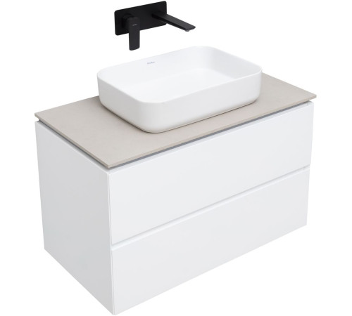 Тумба под раковину Allen Brau Infinity 85 1.21001.WM белый матовый
