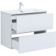 Тумба под раковину Aquanet Джейн 80 белый матовый