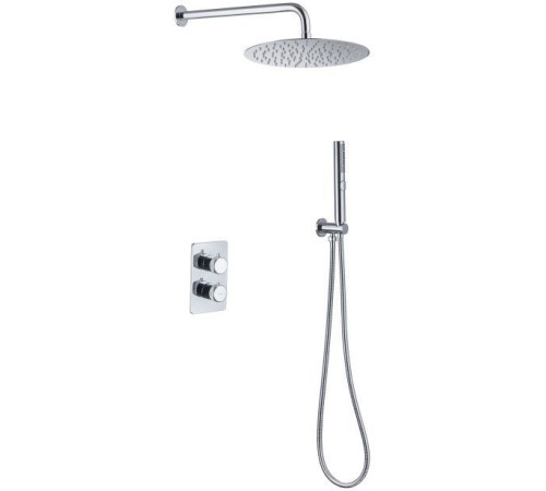 Душевой комплект Allen Brau Priority 5.31013-00 (с внутренней частью, 2 выхода) хром