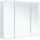 Зеркальный шкаф Aquanet Оптима 110 с LED подсветкой