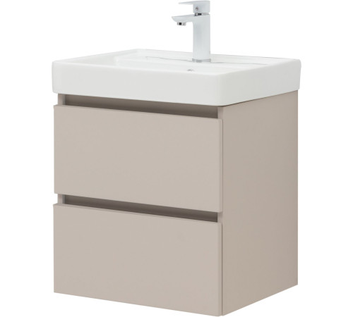 Тумба под раковину Aquanet Вега 2.0 50 бежевый