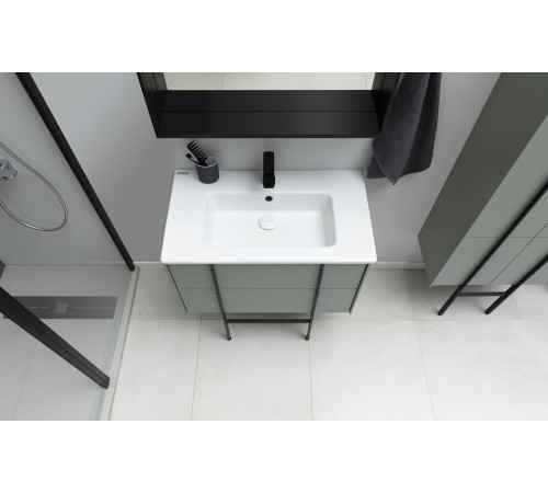 Тумба под раковину Allen Brau Reality 100 1.32007.CGM олива матовый