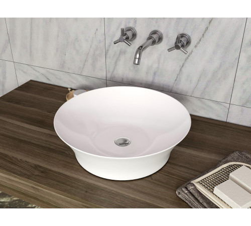 Раковина накладная Allen Brau Liberty 40 4.32002.20 белый глянец