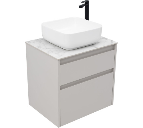 Тумба под раковину Aquanet Nova Lite 2.0 60 бежевый