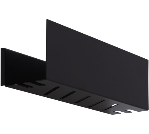 Полка Aquanet Магнум Н 40x12 черная матовая