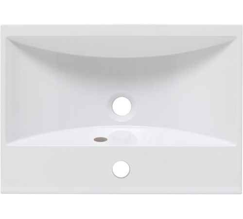 Тумба под раковину Aquanet Нота New 50 белый глянец