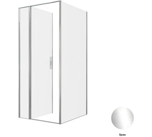 Душевой уголок Allen Brau Priority 90x100 3.31025.00 + 3.31046.00 хром