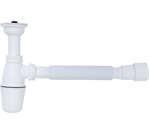 Сифон для раковины Aquanet с выпуском d40/50, белый
