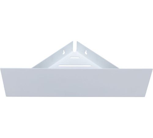 Полка Aquanet Магнум Н 28x28 белая матовая, угловая