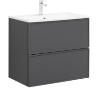 Тумба под раковину Aquanet Арт 75 ясень графит