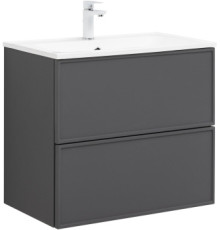 Тумба под раковину Aquanet Арт 75 ясень графит