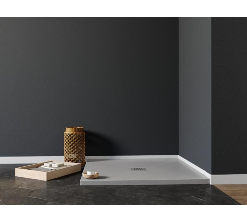 Душевой поддон Aquanet Pleasure 90х90 серый