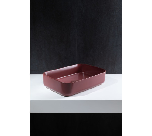 Раковина накладная Allen Brau Fantasy 50 4.11021.BD бордо