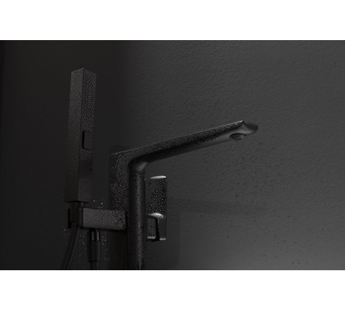 Смеситель для ванны Allen Brau Infinity 5.21009-31 (с внутренней частью) черный матовый