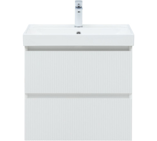 Тумба под раковину Aquanet Альтера 60 белый матовый