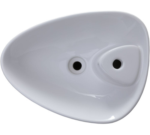 Раковина напольная Allen Brau Infinity 4.21015.20 белый глянец