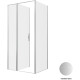 Душевой уголок Allen Brau Priority 100x80 3.31029.BA + 3.31041.BA серебро браш