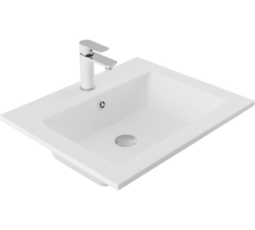 Раковина Aquanet Электра 60 белый матовый