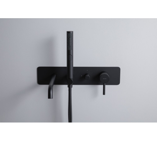 Смеситель для ванны Allen Brau Priority 5.31A05-31 (с внутренней частью) черный матовый