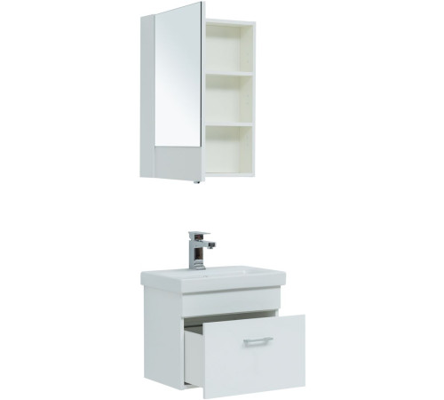 Тумба под раковину Aquanet Нота 50 (Moduo Slim) белый