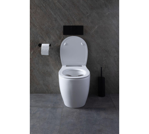 Чаша приставного унитаза Allen Brau Fantasy 4.11007.20 белый глянец