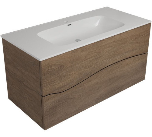 Тумба под раковину Allen Brau Glority 100 1.35002.NW дуб антик