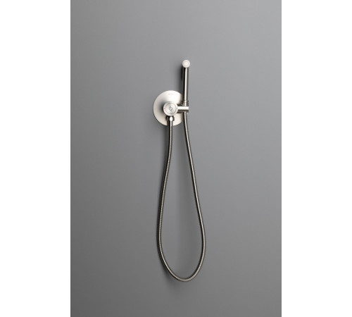 Смеситель с гигиеническим душем Allen Brau Liberty 5.33005-BN (с внутренней частью) никель браш