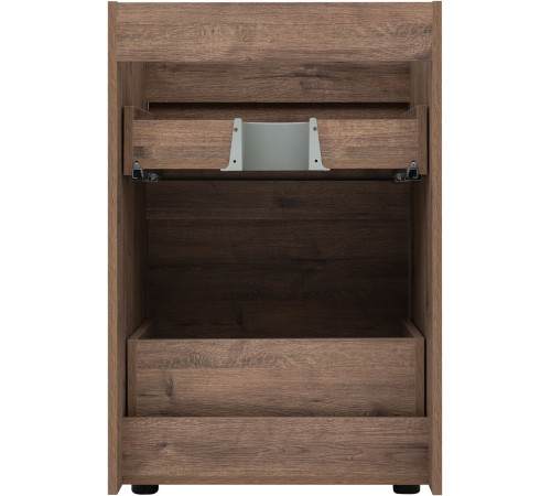 Тумба под раковину Aquanet Токио 58 дуб веллингтон (напольная 2 ящика)