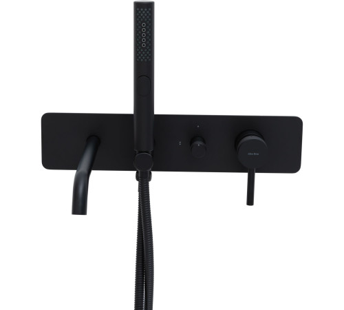 Смеситель для ванны Allen Brau Priority 5.31A05-31 (с внутренней частью) черный матовый