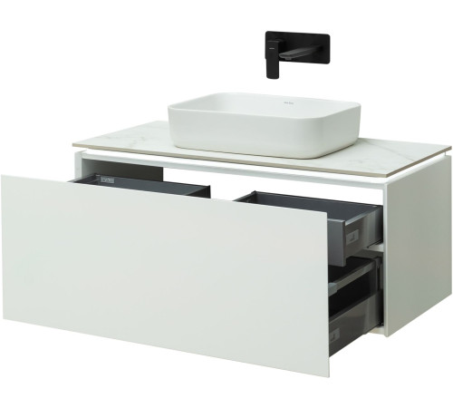 Тумба под раковину Allen Brau Infinity 100 1.21004.WM белый матовый