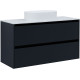 Тумба под раковину Allen Brau Activity 120 1.34007.AM антрацит матовый/черный браш
