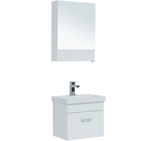 Тумба под раковину Aquanet Нота 50 (Moduo Slim) белый