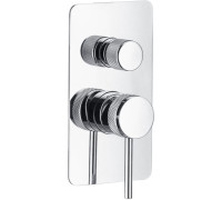 Смеситель для ванны Allen Brau Priority 5.31A11-00 (с внутренней частью, 3 выхода) хром