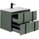Тумба под раковину Allen Brau Reality 70 1.32004.CGM олива матовый
