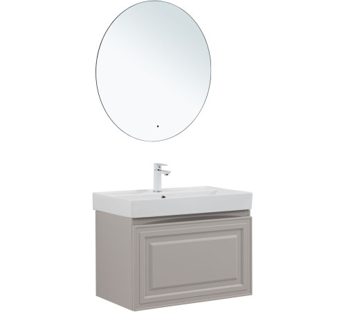 Тумба под раковину Aquanet Агата 75 бежевый