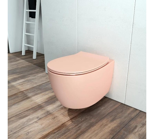 Сиденье для унитаза Allen Brau Fantasy Smartfix, Soft-Close 4.11005.SM розовый