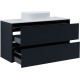 Тумба под раковину Allen Brau Activity 120 1.34007.AM антрацит матовый/черный браш