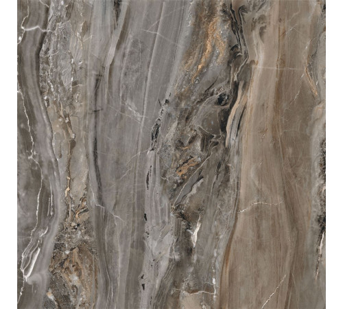 Керамогранит 60х60 MarbleSet Оробико Темный Греж Лаппато R9