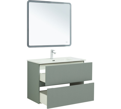 Тумба под раковину Aquanet Джейн 90 мисти грин