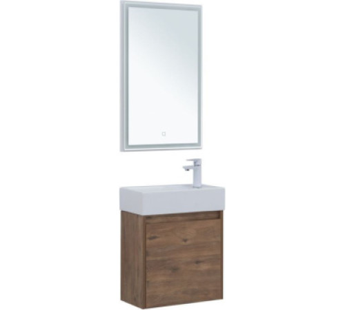 Мебель для ванной Aquanet Nova Lite 50 дуб рустикальный (с дверецей)