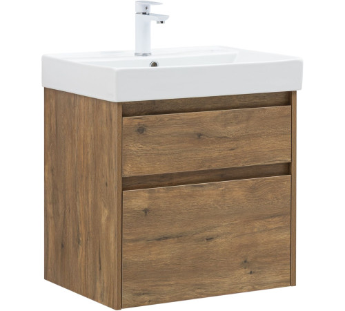Тумба под раковину Aquanet Nova Lite 2.0 60 дуб рустикальный