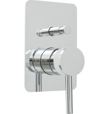 Смеситель для душа Allen Brau Priority X2 5.31011-00 (с внутренней частью, 2 выхода) хром