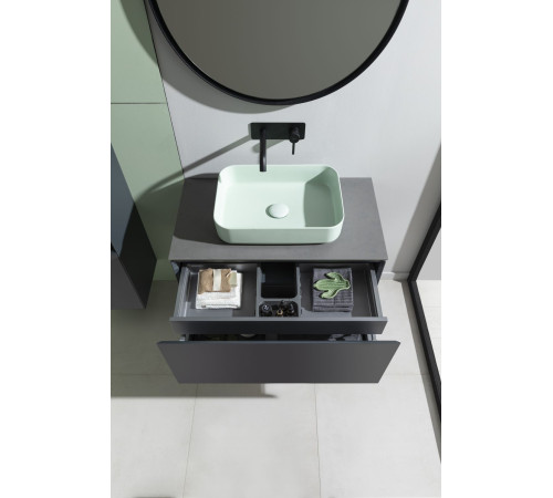 Тумба под раковину Allen Brau Infinity 85 1.21002.AM антрацит матовый