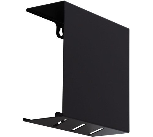 Полка Aquanet Магнум 25x25 черная матовая, квадрат