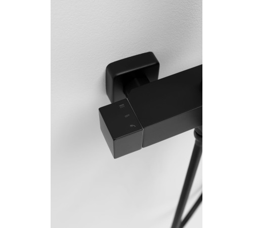 Душевая стойка Allen Brau Infinity 5.21029-31 черный матовый